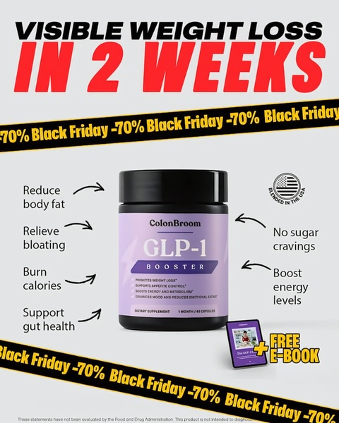 A direct-response supplement ad creative utilizing high-contrast typography and clear benefit-driven callouts to drive immediate product engagement.
